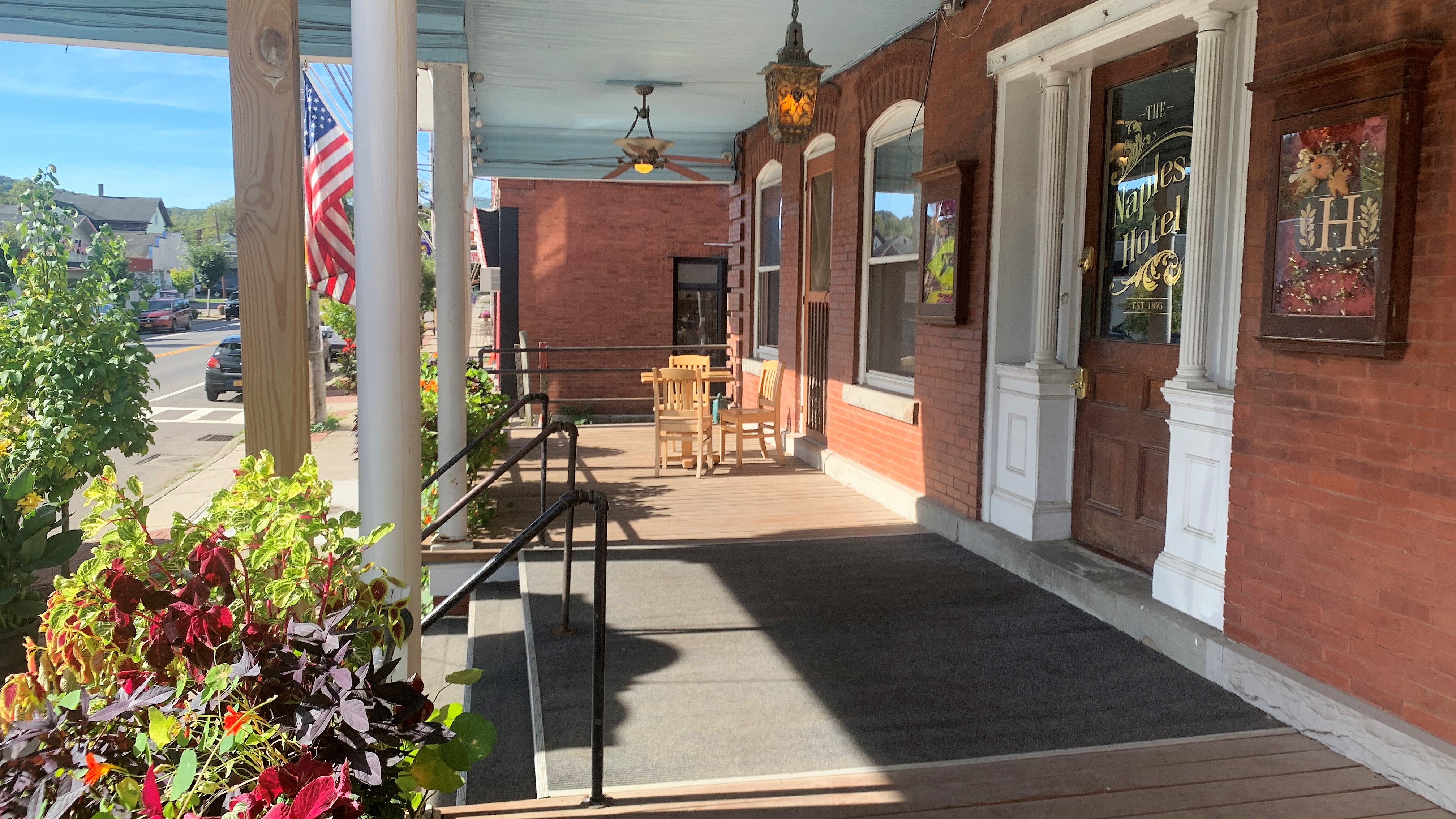 Porch view from street